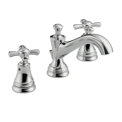 Delta 35712LF Sentiment Two Handle Widespread Bathroom Sink Faucet, Chrome