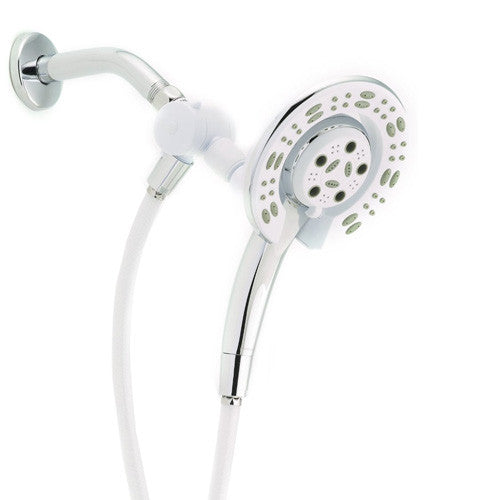 Peerless 76952WH Four Spray Massage Two-in-One Hand Shower Head, White Finish
