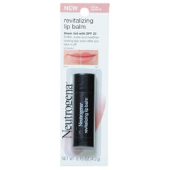 Neutrogena Revitalizing Lip Balm Petal Glow 40 Sheer Tint SPF 20