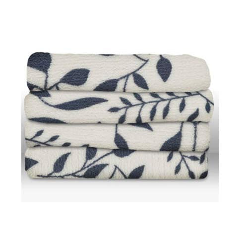 Sunbeam Microplush Electric Heated Throw Blanket Winter Berry 8005-045-850