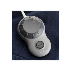 Sunbeam Queen Electric Heated Warming Blanket Royal Nights Navy Blue