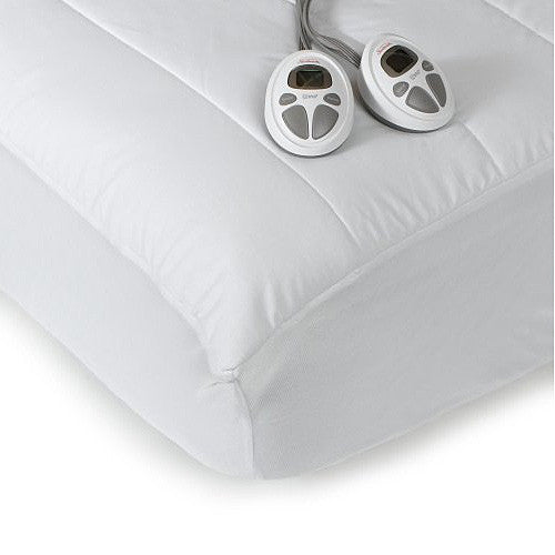 Sunbeam Therapedic Queen Size Heated Electric Warming Mattress Pad 140-Thread
