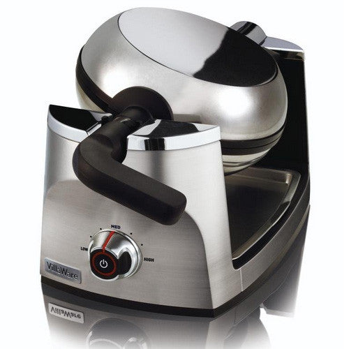 VillaWare NDVLWFBFS1 Non-Stick Stainless Belgian Flip Waffle Maker