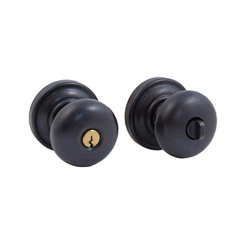 Baldwin 5205.402.ENTR Knob Keyed Entrance Door Lock Hardware Oil Rubbed Bronze