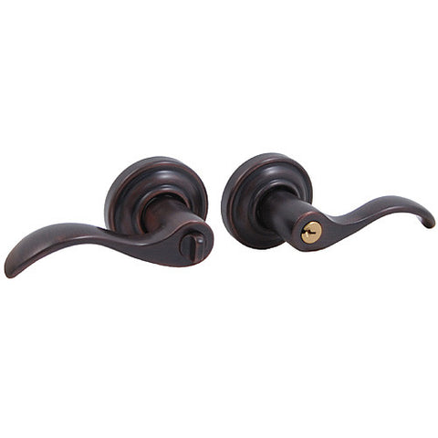 Baldwin 5255.112.RENT RH Entrance Front Door Lock Lever